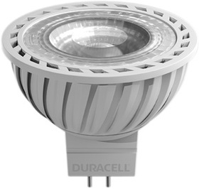 Duracell #LED-Leuchte Spot COB LensOptic GU5.3 3,7W (wie 25W) warmweiß
