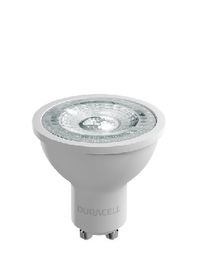 Duracell #LED-Leuchte Spot LensOptic GU10 5,8W (wie 60W) warmweiß