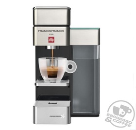 illy illy Kapselmaschine Y5 weiß Espresso & Filterkaffee