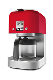 Kenwood COX750RD kMix Kaffeemaschine 0,75l, 6 Tassen, Rot