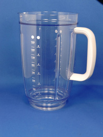 Kenwood Glas f. Mixaufsatz, lichtgrau /FP506/FP905/910/920/925 Kompakt-Küchenmaschine